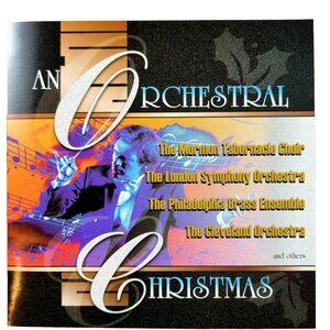 An Orchestral Christmas Mormon Tabernacle Choir Music CD 1998 - 37121cd